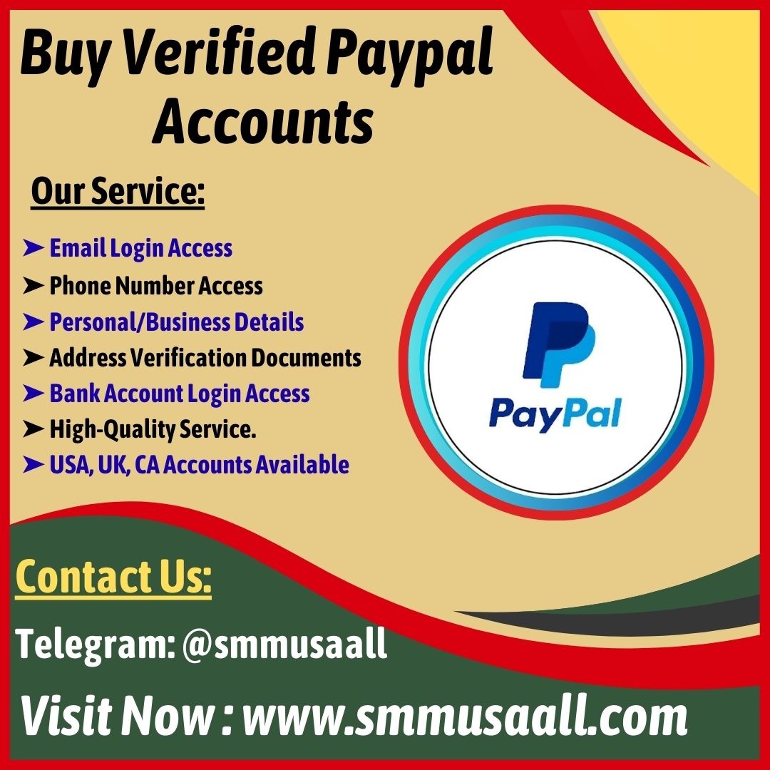 Buy Verified Paypal Accounts