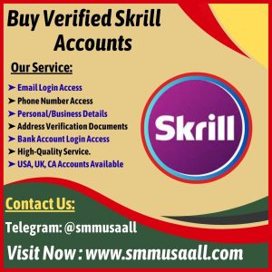 Buy Verified Skrill Accounts